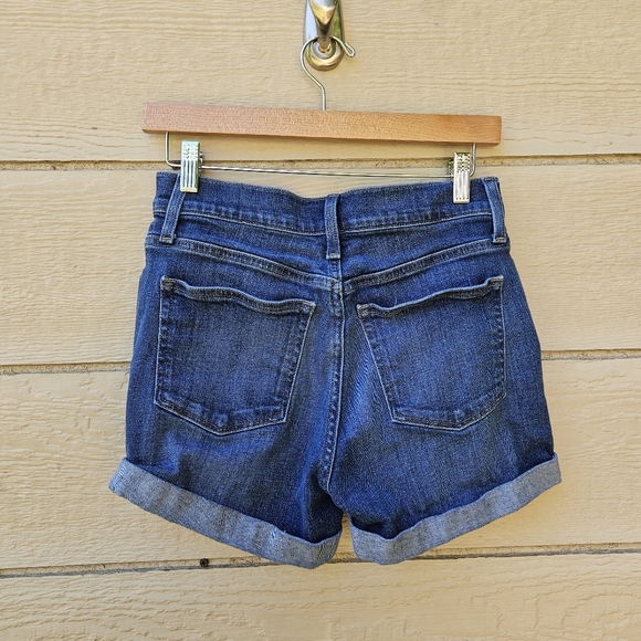 J. Crew Factory Classic denim short in dark Pacific blue wash size 26 - Picture 2 of 6